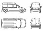 Ford Transit Connect 2002 года